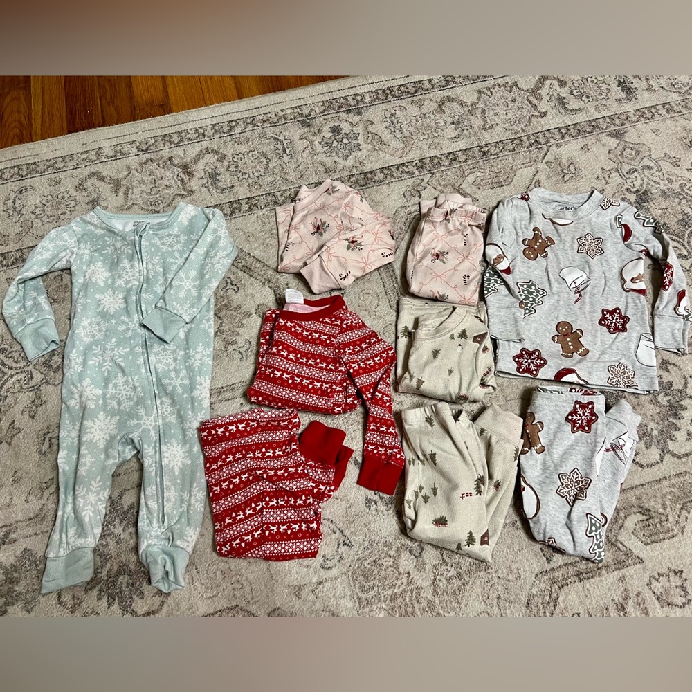 Christmas/Winter Themed Pajama Lot